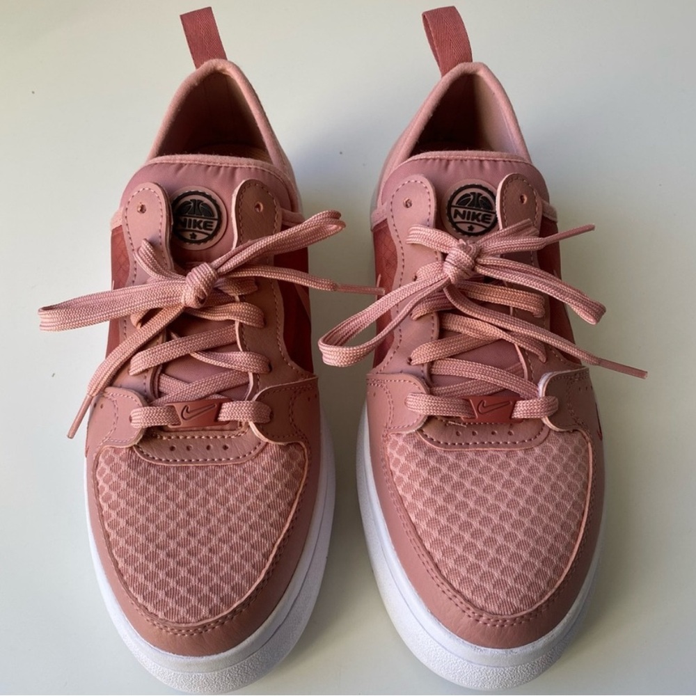 Nike Women’s Court Vision Alta TXT Rust Pink Sneakers size 7.5 - Picture 4 of 4